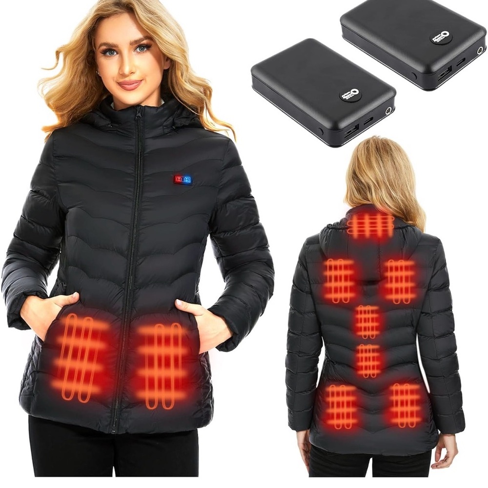 Qtree Intelligence Heated Jacket Women’s Size Sma… - image 2